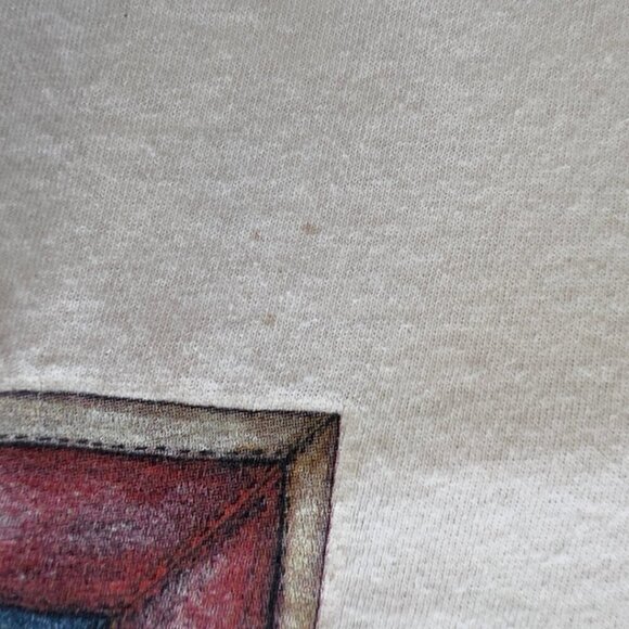 Vintage American Uncle Sam & Burt Teddy Bear T-Shirt - Picture 4 of 6